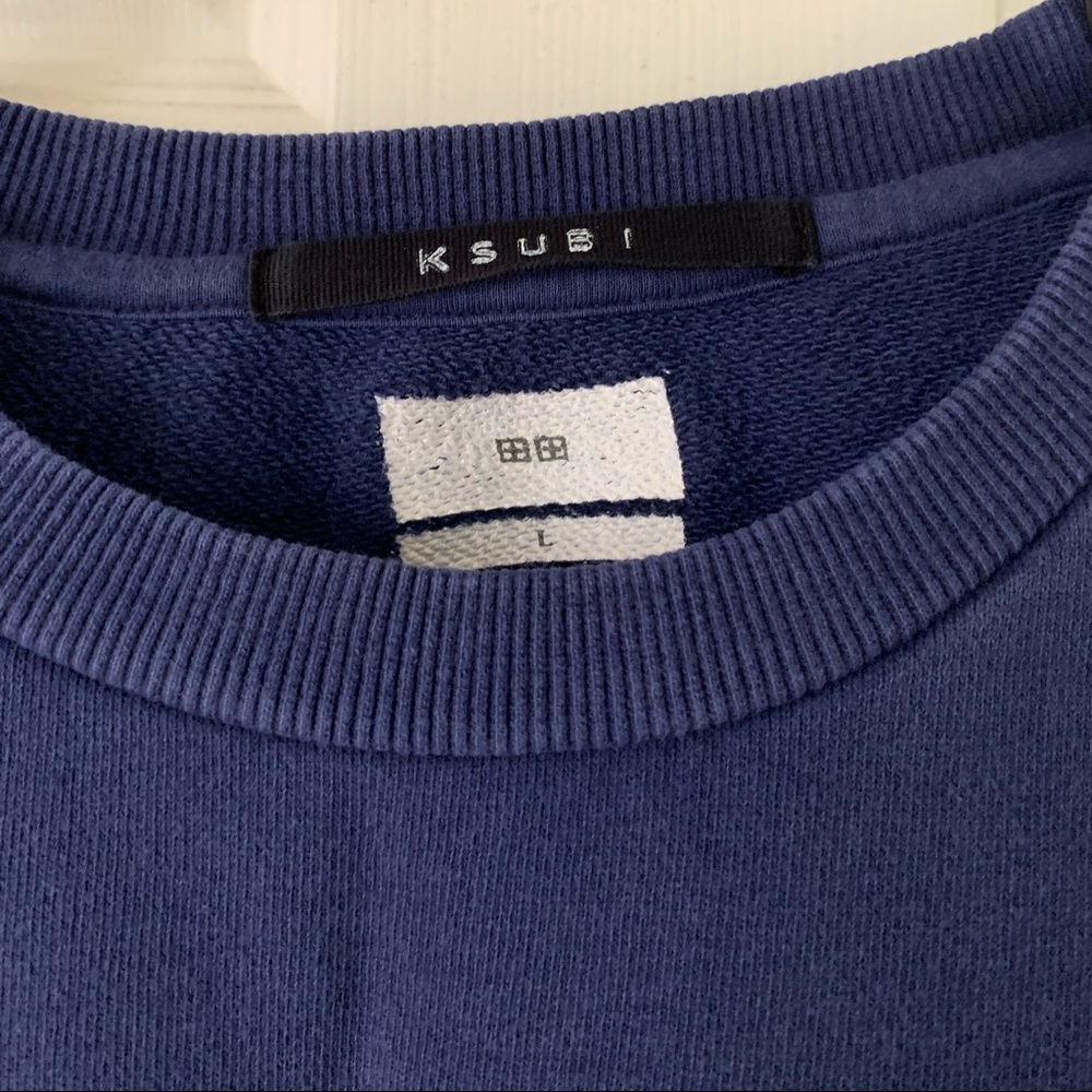 KSUBI BLUE HOODIE